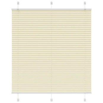 CREAM Plisuotas Blind Kreminis 120x100 cm Audinio plotis 119,4 cm