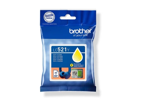 Brother LC521Y Yellow Inkjet Cartridge