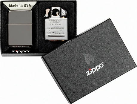 Žiebtuvėlis Zippo Black Ice 29789, sidabro