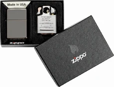 Žiebtuvėlis Zippo Black Ice 29789, sidabro kaina