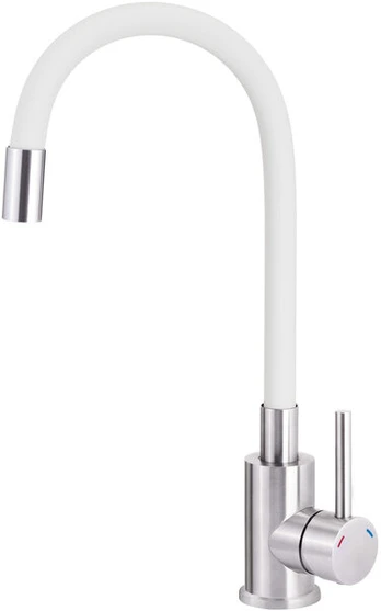 Virtuvinis maišytuvas Deante Luno BOC_W720, White/Steel