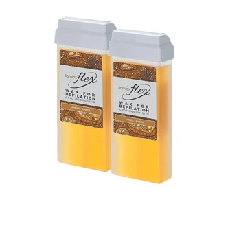 Depiliacinis vaškas Italwax Flex Amber, 100ml x2