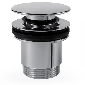 Dugno vožtuvas Tres Click-Clack Ø 63 mm, auksas, 24284001
