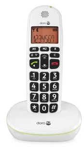 Laidinio ryšio telefonas Doro baltas