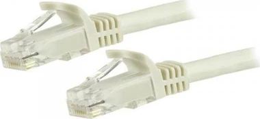 StarTech 7.5 M CAT6 CABLE – Baltas/SNAGLESS – 24 AWG VARINIS LAIDAS