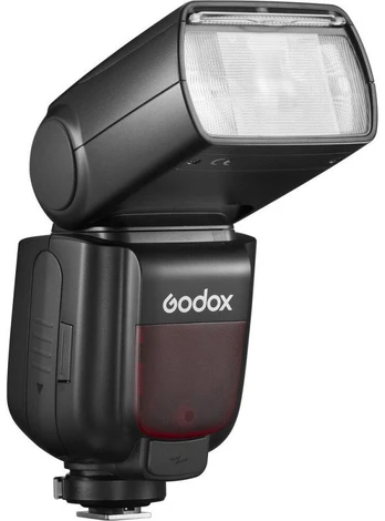 Guide number: 60 (m, ISO 100)Automatic zoom reflector: 20–200 mmFlash head tilts and rotates