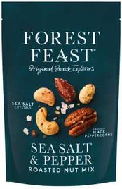 Forest Feast Sea Salt & Pepper roasted nut mix, 120 g