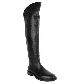 Auliniai moterims, Juoda, Boots