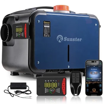 Dyzelinis oro šildytuvas Sunster, 2-8kW, App, 220V adapteris
