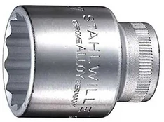 Sukimo galvutė Stahlwille 03010036; 1/2''; 36 mm