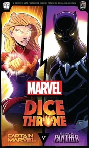 Marvel Dice Throne: Captain Marvel v. Black Panther kaina