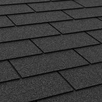 Bituminės čerpės Timbela T-BLACK, juoda