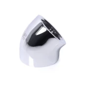 Alphacool 45 laipsnių G1/4 colio IG iki G1/4 colio IG, chromas kaina