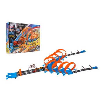 RoGer Extreme Race Track with Light and Sound Function 111pcs.