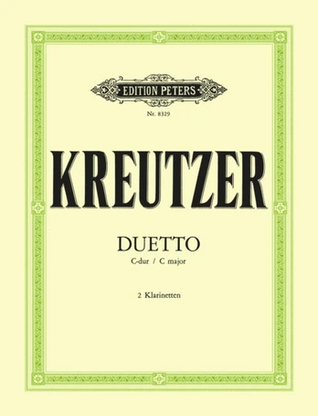 Duet in C for 2 Clarinets