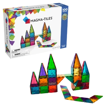 MAGNA-TILES Konstruktorius „Spalvos“, 100 det.