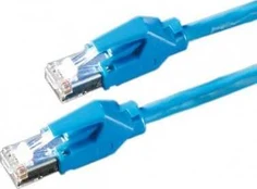 LEONI KERPEN KERPEN E5-70 PatchCord S/FTP (PiMF) Kat.6 LSOH mėlyna 5.0m