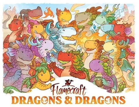 Cardboard Alchemy Flamecraft - Dragons & Dragons