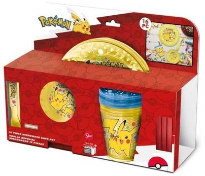 Hisabjoker Ab Pokemon partysæt, 16 dele