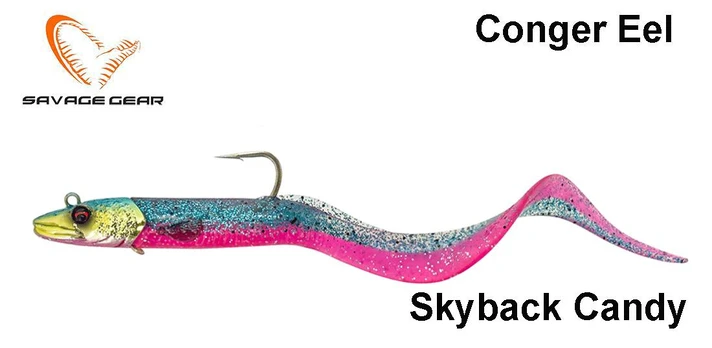 Masalas jūrinis ungurys Savage Gear Conger Eel Skyback Candy 22 cm