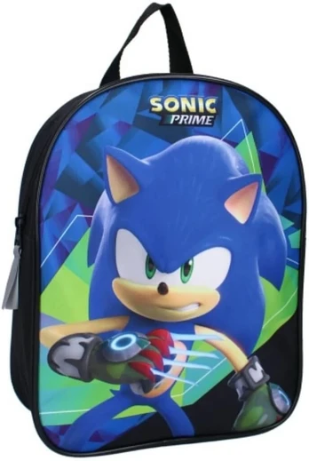 Vaikiška kuprinė "sonic" - 29 cm, juoda