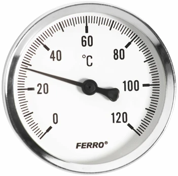 Termometras Ferro T63120A, sidabro