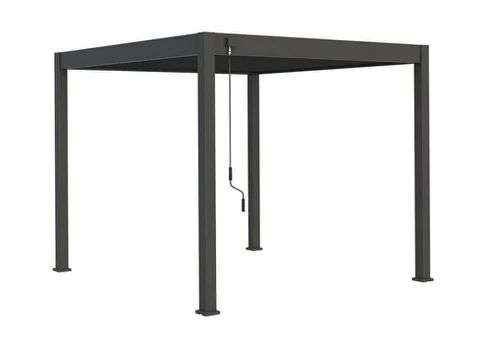Pavėsinė Pergola Elegance, 3x3 m, pilka
