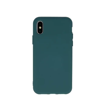 TelForceone Silikoninis dėklas iPhone 7 / 8 / SE 2020 / SE 2022 miško žalias