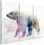 Artgeist Paveikslas - Lonely Bear (3 Parts) kaina