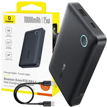 Išorinė baterija Baseus, 10 000 mAh