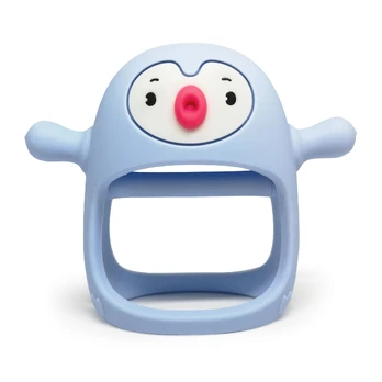 SMILY MIA kramtukas PENGUIN, Light Blue, 3 mėn+, M12030-2