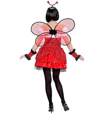 „LADYBUG“ (suknelė, rankogaliai, sparnai, antenos)