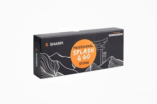 Sharpi vandens galąstuvas peiliams #1000/#3000 Splash&go