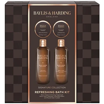 Baylis & Harding Refreshing Bath Kit ( Černý pepř & Ženšen ) - Dárková sada