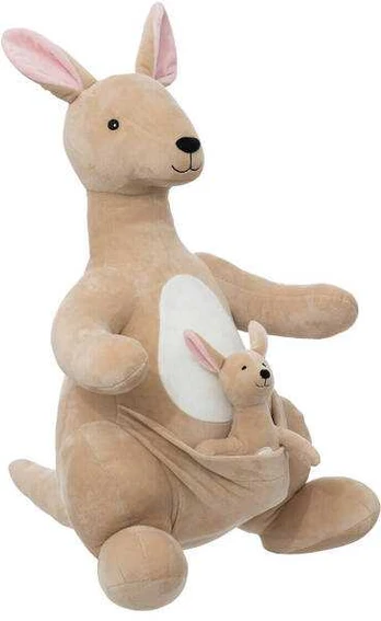 Maskotka pluszowy kangur XL, 63 cm
