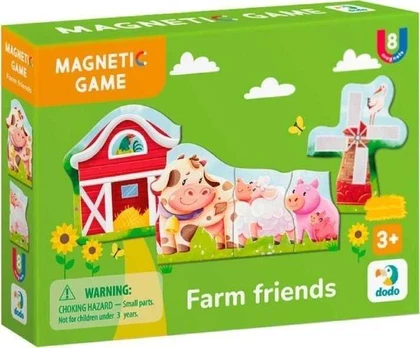 Dodo magnetinė dėlionė Ūkis (8 el.)