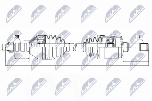 Pusašis NTY NPW-PL-034