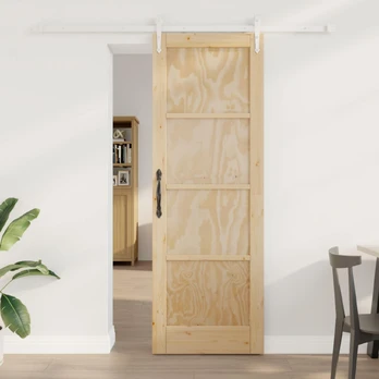 Slankios durys ORKDAL Natūrali ir Balta 73,5 x 211 cm