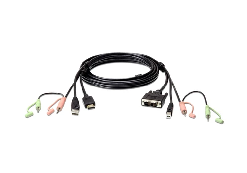 Aten 1,8 m USB HDMI į