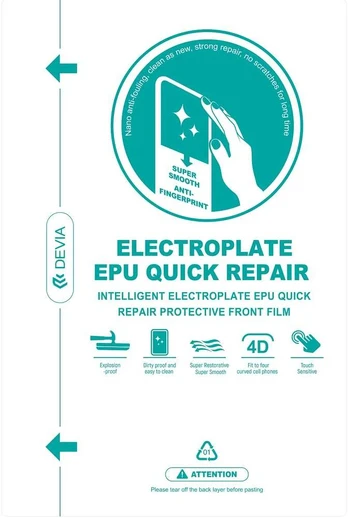 Devia Set foil EPU quick repair electroplate for cutting machine 20pcs for smartphone LCD