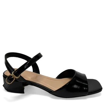Basutės moterims, Juoda, Sandals