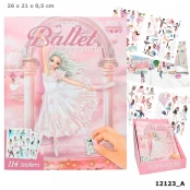 TOPMODEL lipdukų knyga Ballet , 12123 kaina