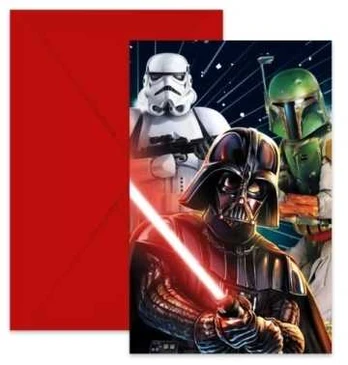 Boland Traciks Star wars galaxy invitationer