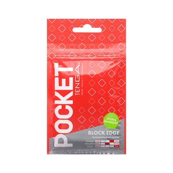 Tenga - Pocket Stroker Block Edge diskretiškas masturbatorius