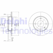 Stabdžių diskas DELPHI BG2439 kaina