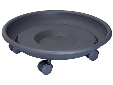 Padėklas su ratukais PLASTIC ANTRACITA XL