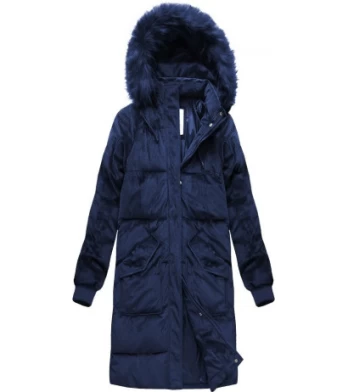 STRIPED JACKET WITH NAVY BLUE (7764) striukė