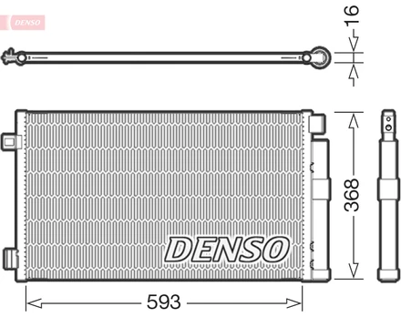 Kondensatorius, oro kondicionierius DENSO DCN09147
