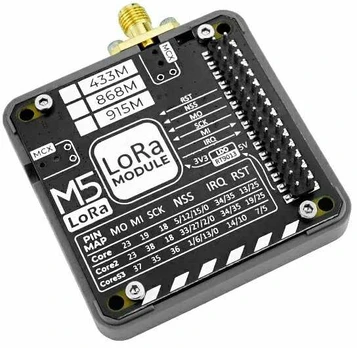 LoRa 433MHz V1.1 modulis - skirtas M5Stack Core kūrimo moduliams - M5Stack M005-V11