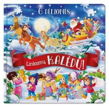 Linksmų Kalėdų! 6 dėlionės